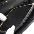 Saint Laurent Eve Chain Wallet Enverop Shoulder Calf — view 7