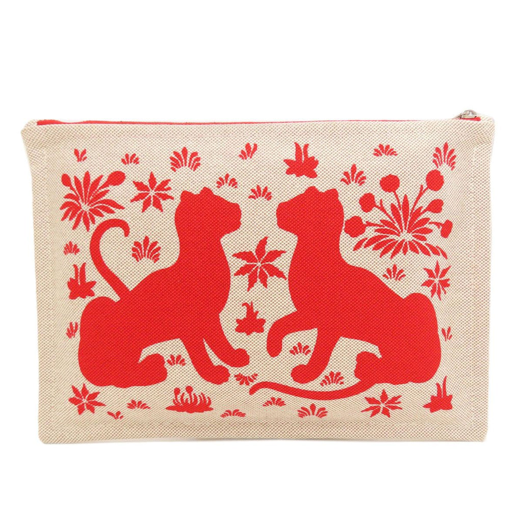Hermes Yachting Pouch Toile — view 2