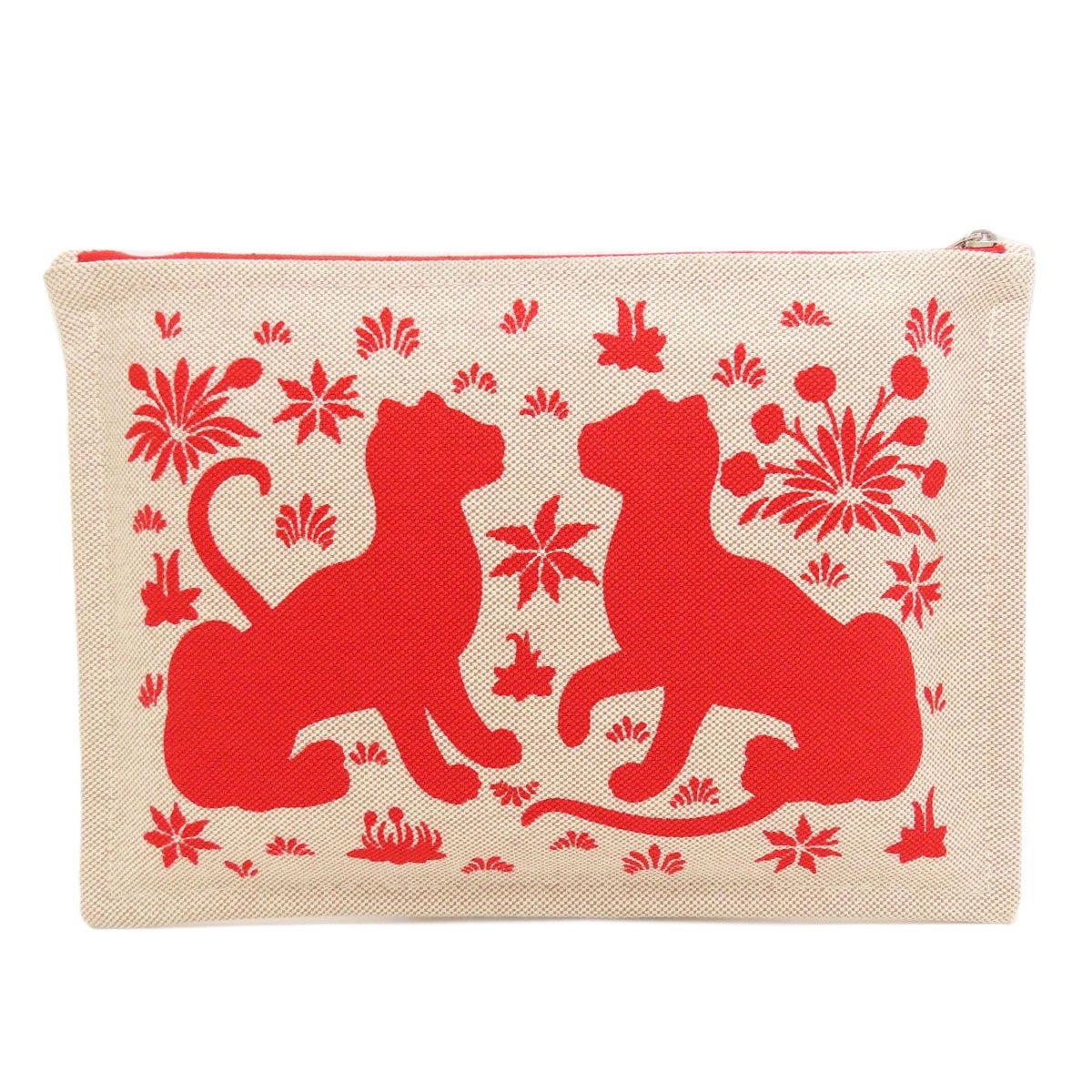 Hermes Yachting Pouch Toile — view 2