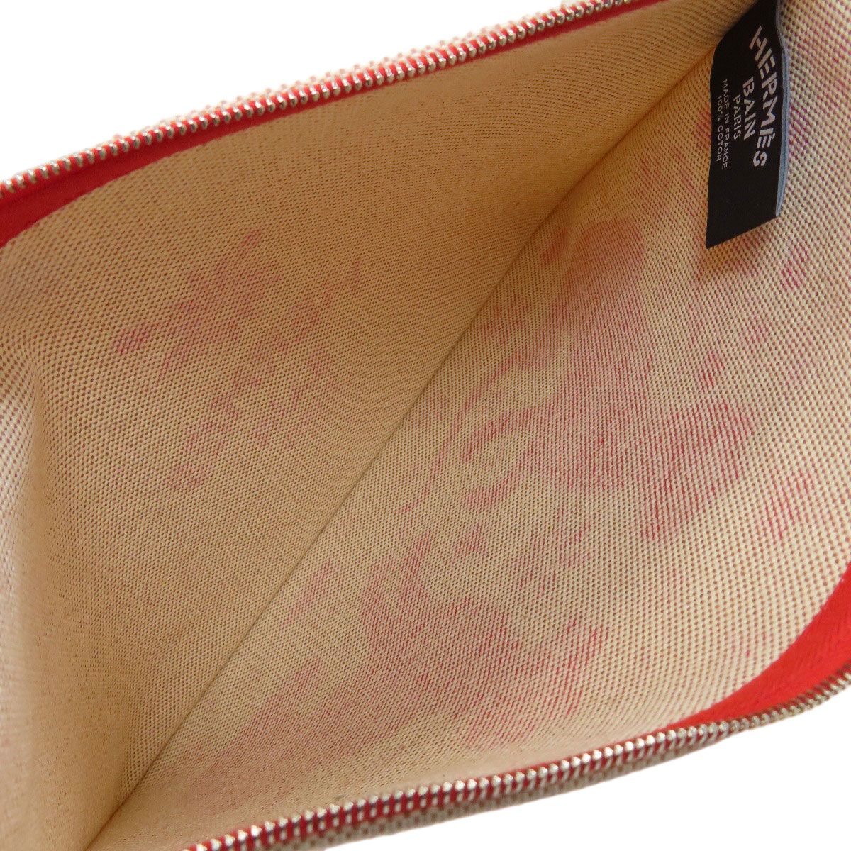 Hermes Yachting Pouch Toile — view 5