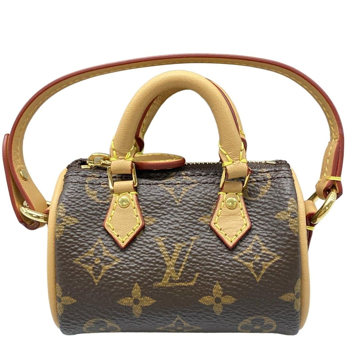 Louis Vuitton Key Holder Monogram Bijou Sac Micro Speedy Leather Cowhide — view 4