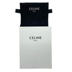 Celine 2 Folding Wallet Grey Light Pink Leather — view 6