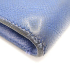 Hermes Wallet Constance Long Blue Electric Silver — view 7