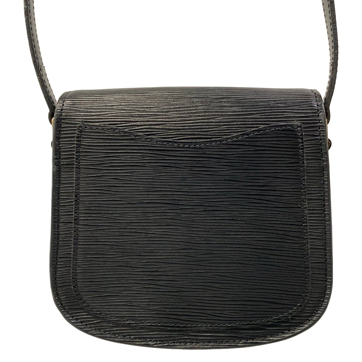 Louis Vuitton Shoulder Bag Epi Mini Saint Cloud Noir Leather — view 3