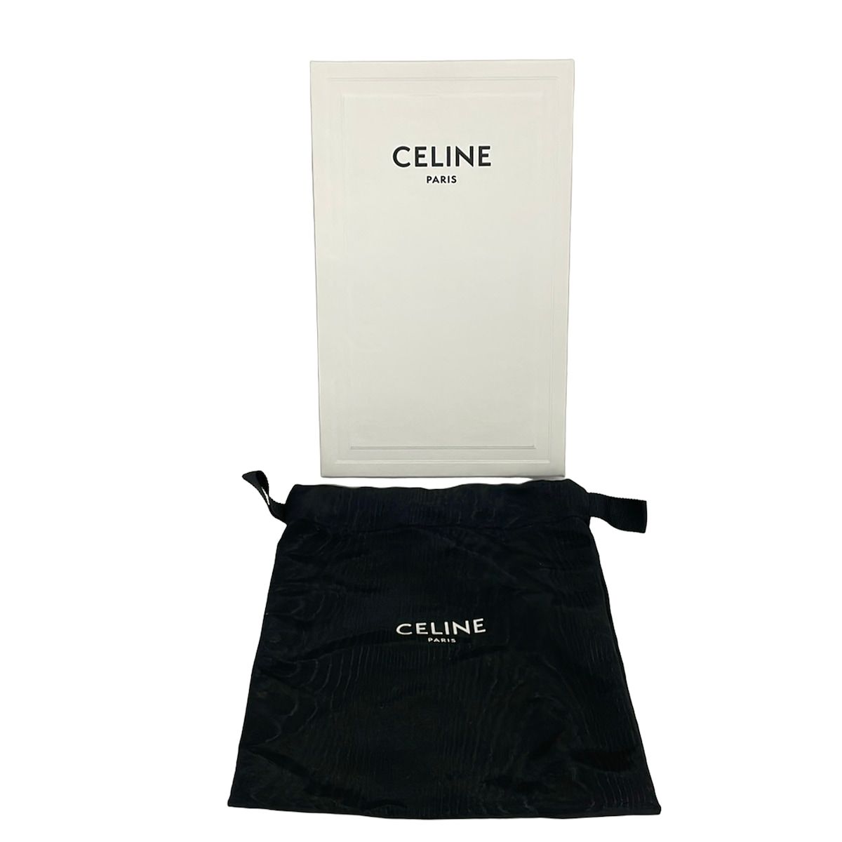 Celine Shoulder Bag Triomphe Phone Pouch Tan Smartphone Pochette — view 8