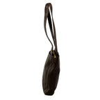Chanel Shoulder Bag Dark Brown — view 4