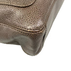 Chanel Shoulder Bag Dark Brown — view 6