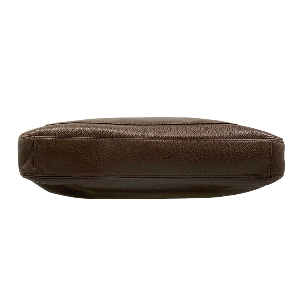 Chanel Shoulder Bag Dark Brown — view 5