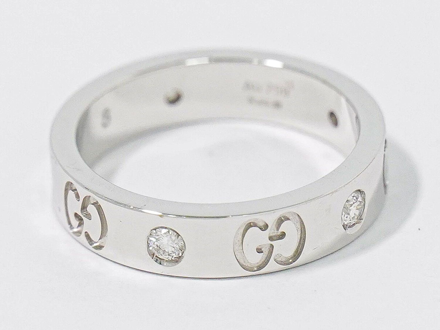 Gucci Icon Diamond WG Ring White Gold Second — view 2