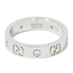 Gucci Icon Diamond WG Ring White Gold Second