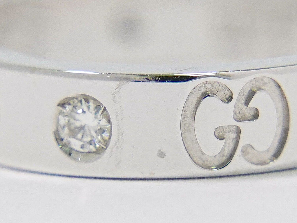 Gucci Icon Diamond WG Ring White Gold Second — view 5