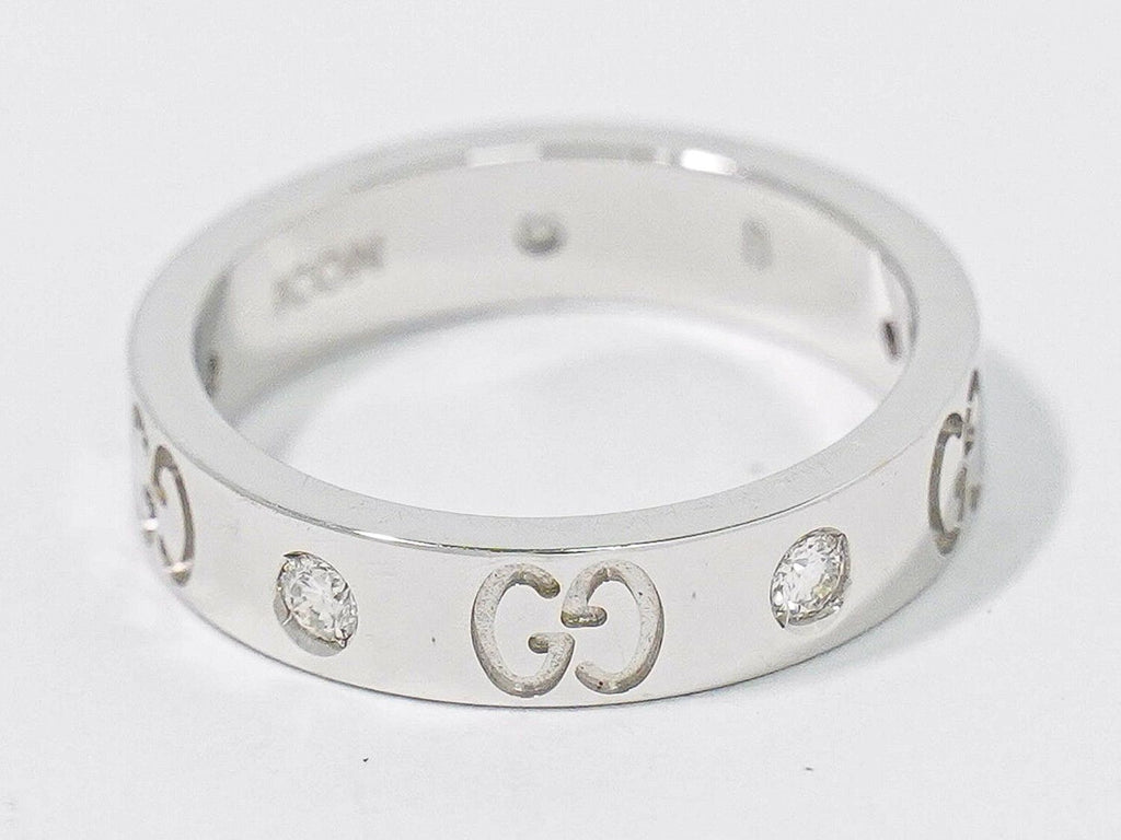Gucci Icon Diamond WG Ring White Gold Second — view 3