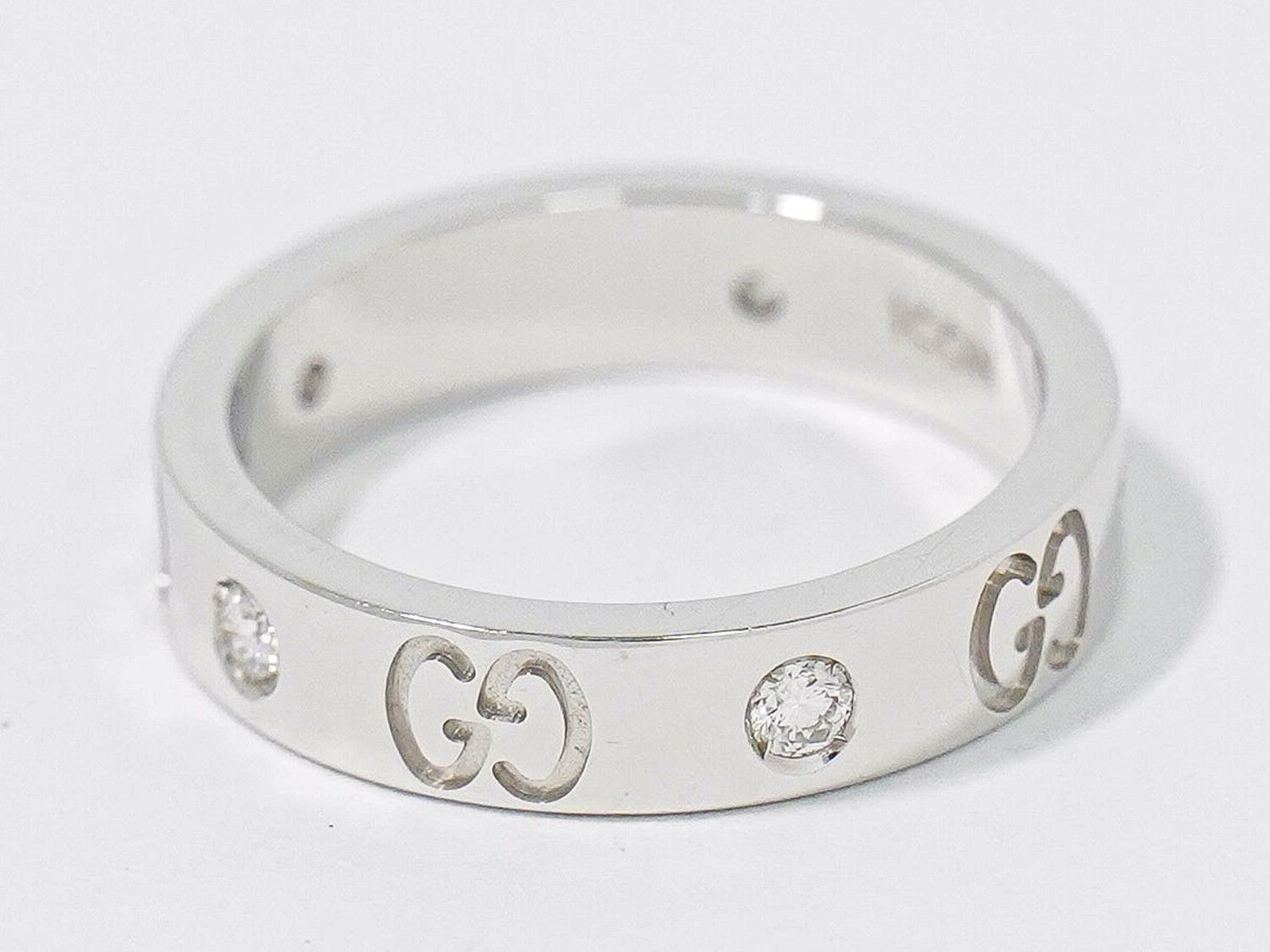 Gucci Icon Diamond WG Ring White Gold Second — view 4
