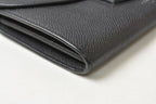 Celine Bi Foldwallet Trotter Flap Multi Black Leather — view 3