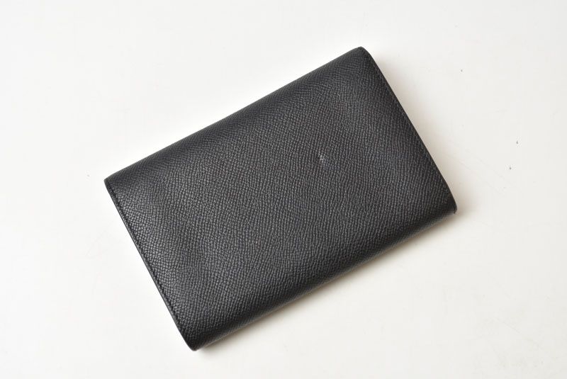 Celine Bi Foldwallet Trotter Flap Multi Black Leather — view 8