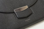 Celine Bi Foldwallet Trotter Flap Multi Black Leather — view 5