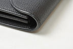 Celine Bi Foldwallet Trotter Flap Multi Black Leather — view 4