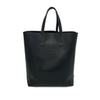 Celine Tote Vertical Cabas Mall Black Leather — view 3