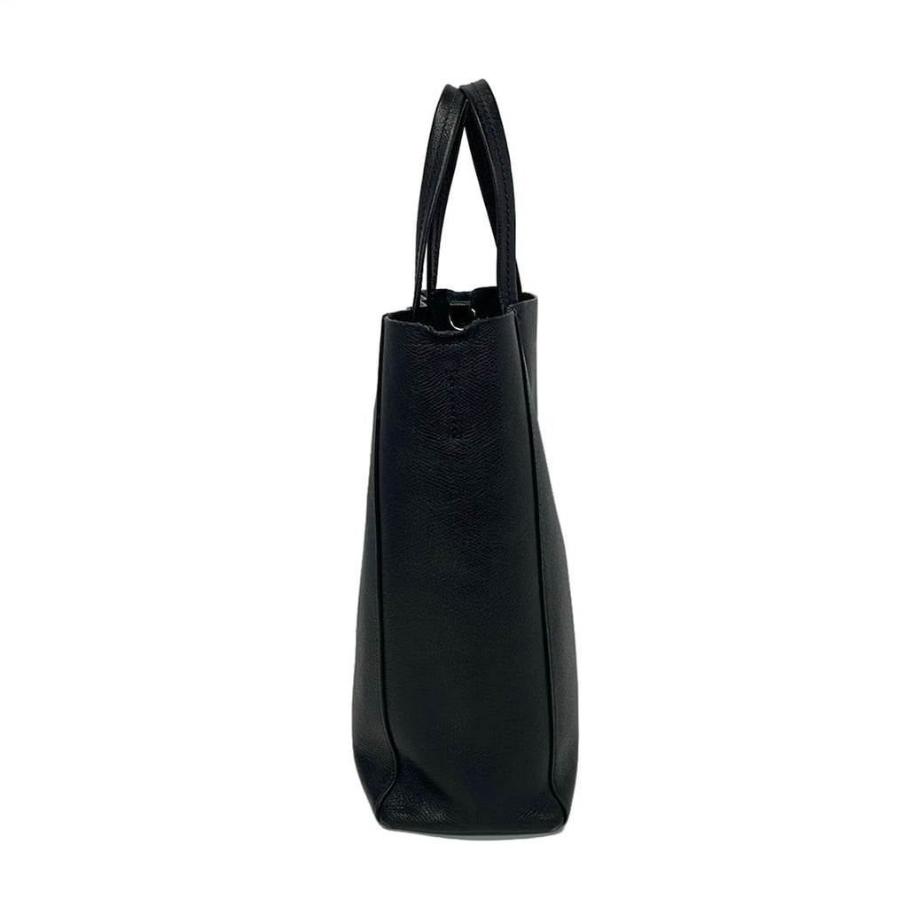 Celine Tote Vertical Cabas Mall Black Leather — view 2