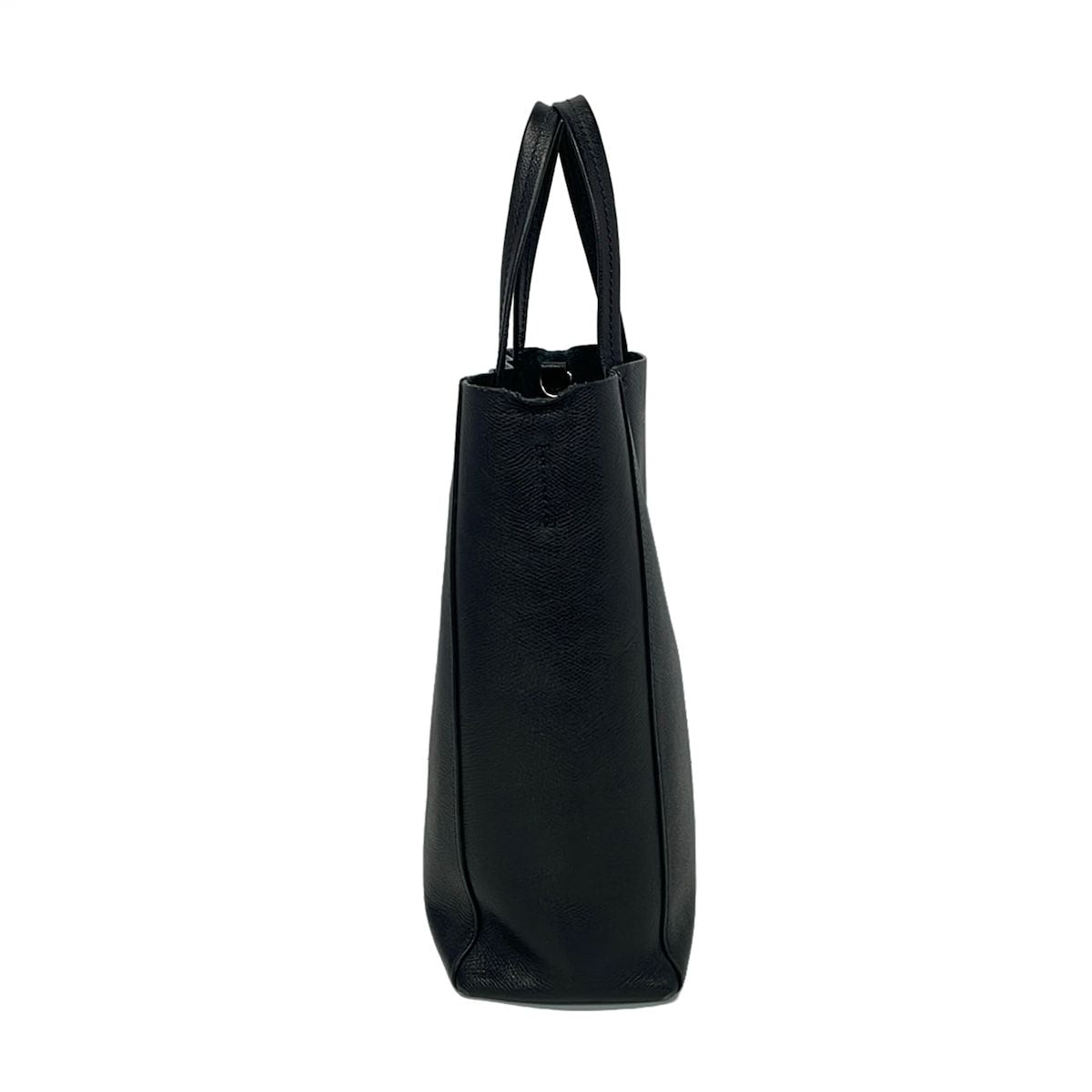 Celine Tote Vertical Cabas Mall Black Leather — view 2