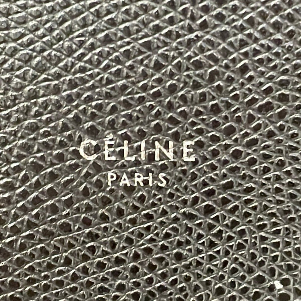 Celine Tote Vertical Cabas Mall Black Leather — view 9