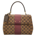 Louis Vuitton Handbag Damier Bond Street Bordeaux Leather