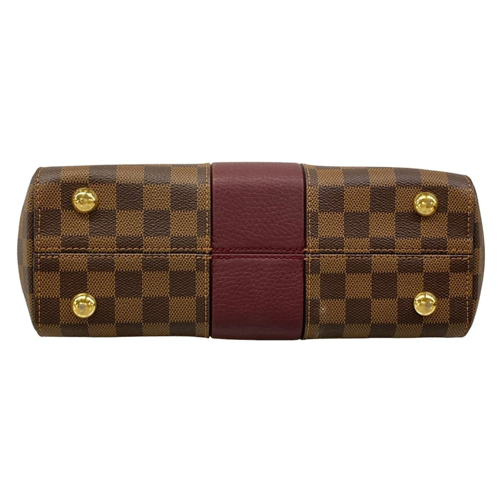Louis Vuitton Handbag Damier Bond Street Bordeaux Leather — view 5