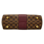 Louis Vuitton Handbag Damier Bond Street Bordeaux Leather — view 5