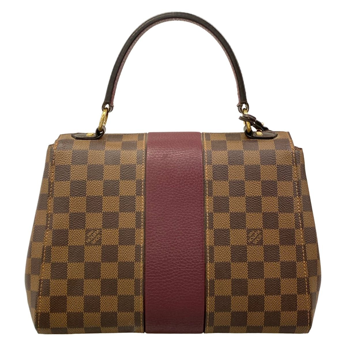 Louis Vuitton Handbag Damier Bond Street Bordeaux Leather — view 3