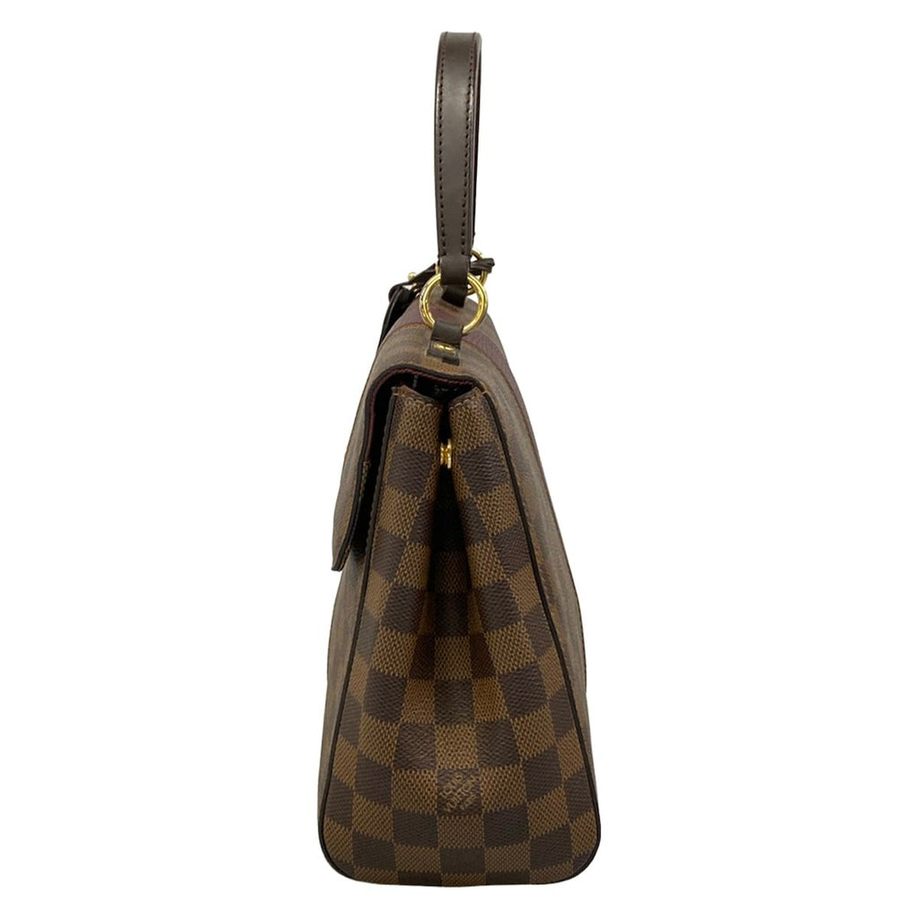 Louis Vuitton Handbag Damier Bond Street Bordeaux Leather — view 4