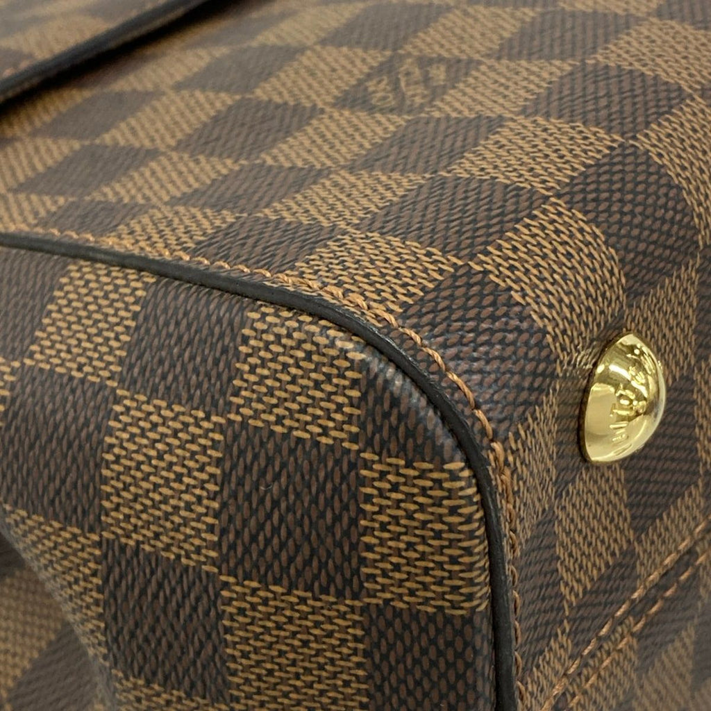 Louis Vuitton Handbag Damier Bond Street Bordeaux Leather — view 6