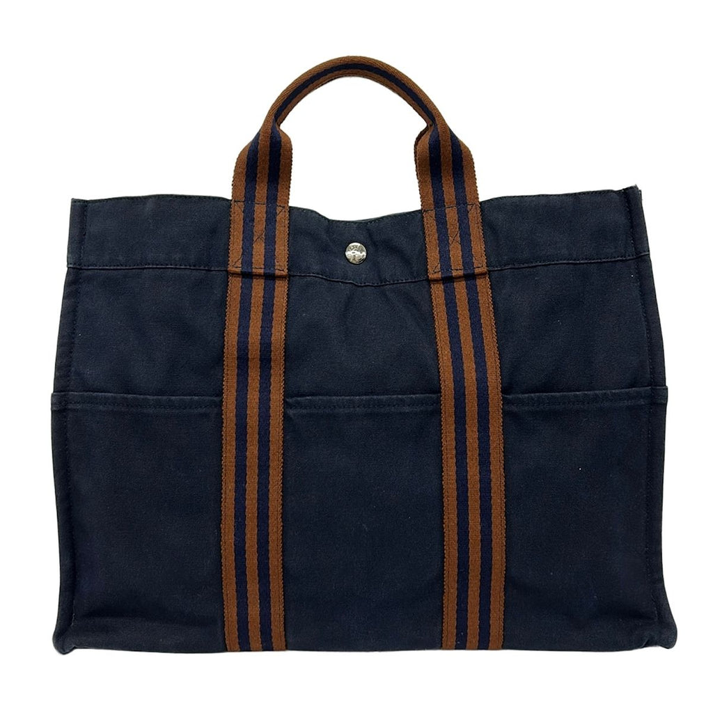 Hermes Tote Fourre Tout MM Navy — view 3
