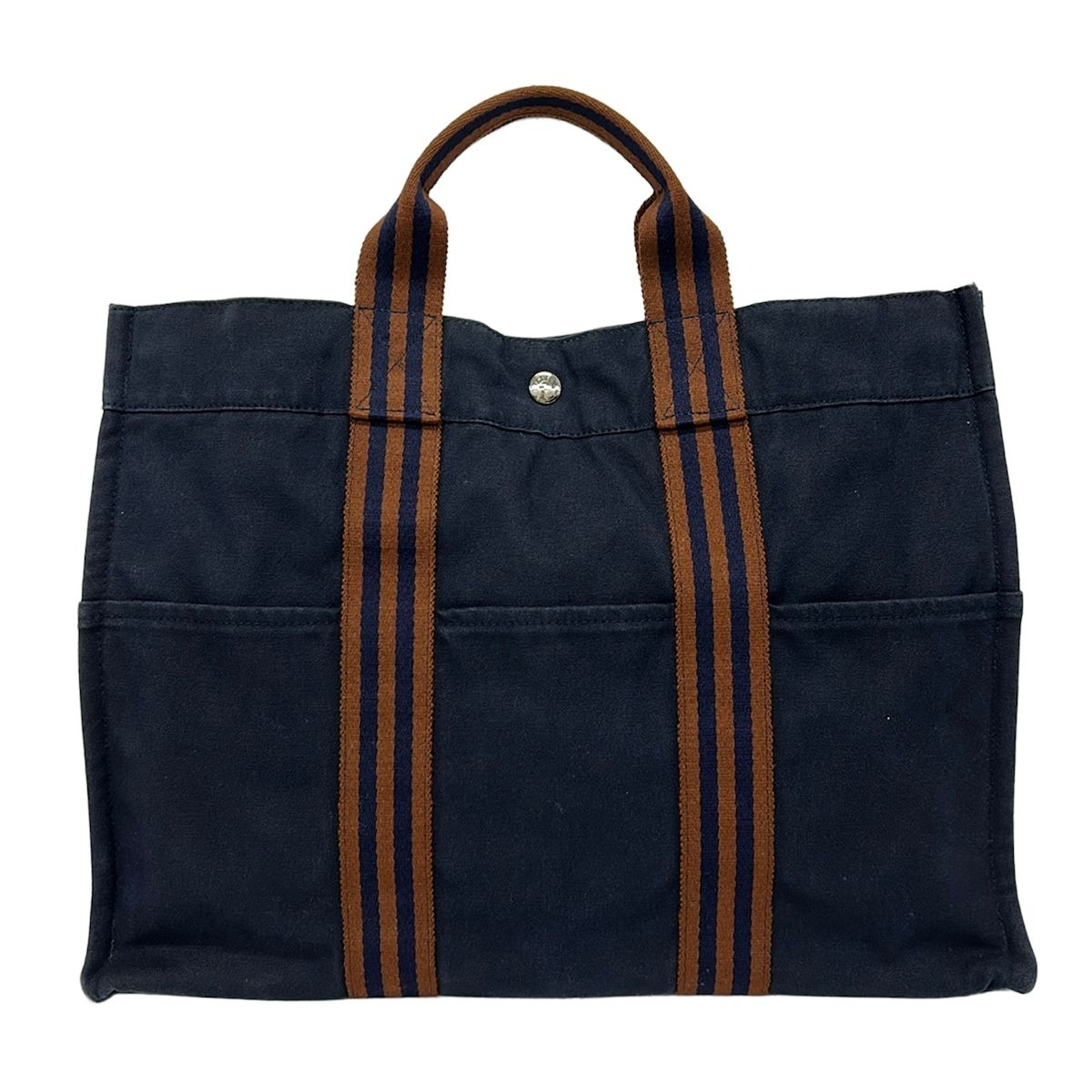 Hermes Tote Fourre Tout MM Navy — view 3