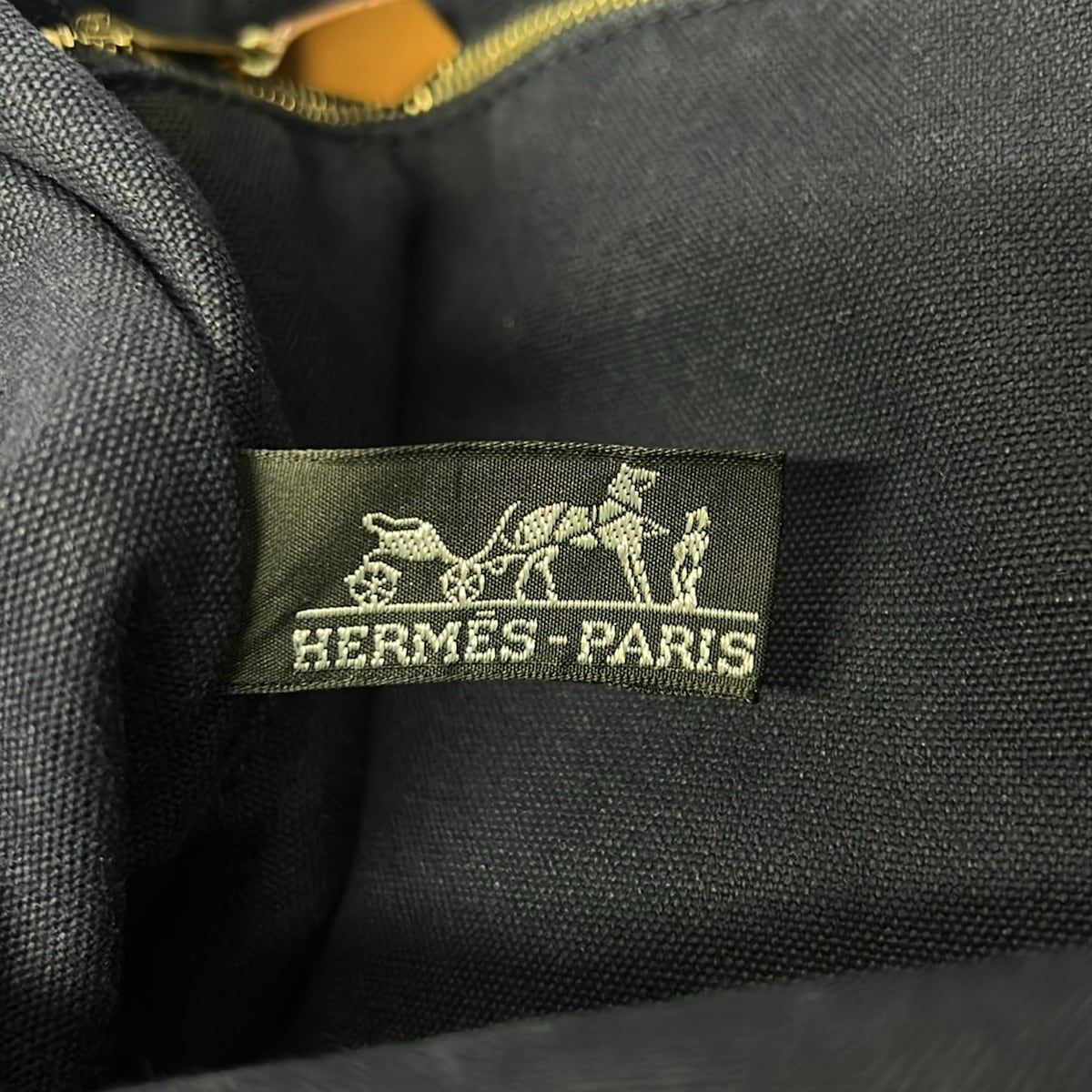 Hermes Tote Fourre Tout MM Navy — view 8