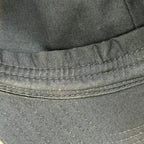 Celine Cap L Initial Baseball Cap Dark Navy Ivory Cotton — view 7