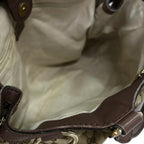 Gucci Tote Sookiegg Pattern Beige Leather — view 7