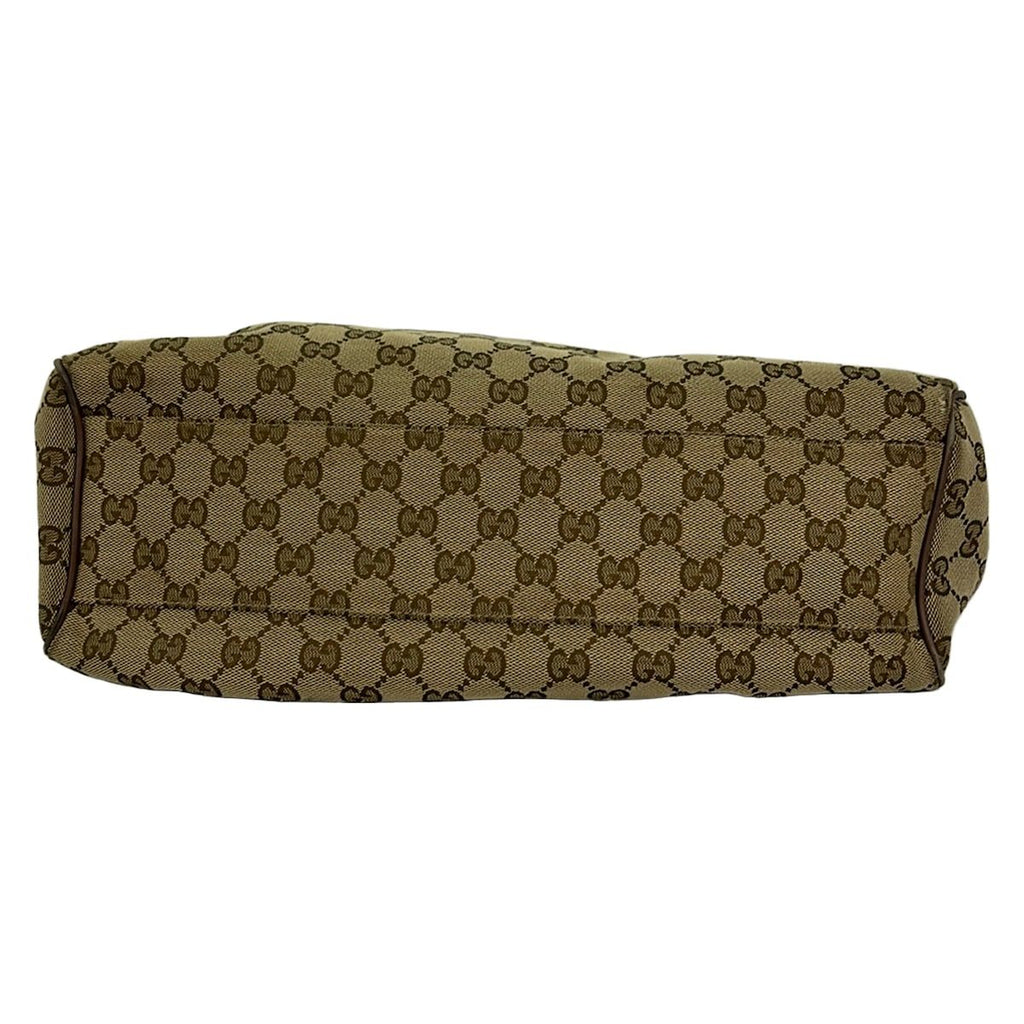 Gucci Tote Sookiegg Pattern Beige Leather — view 5