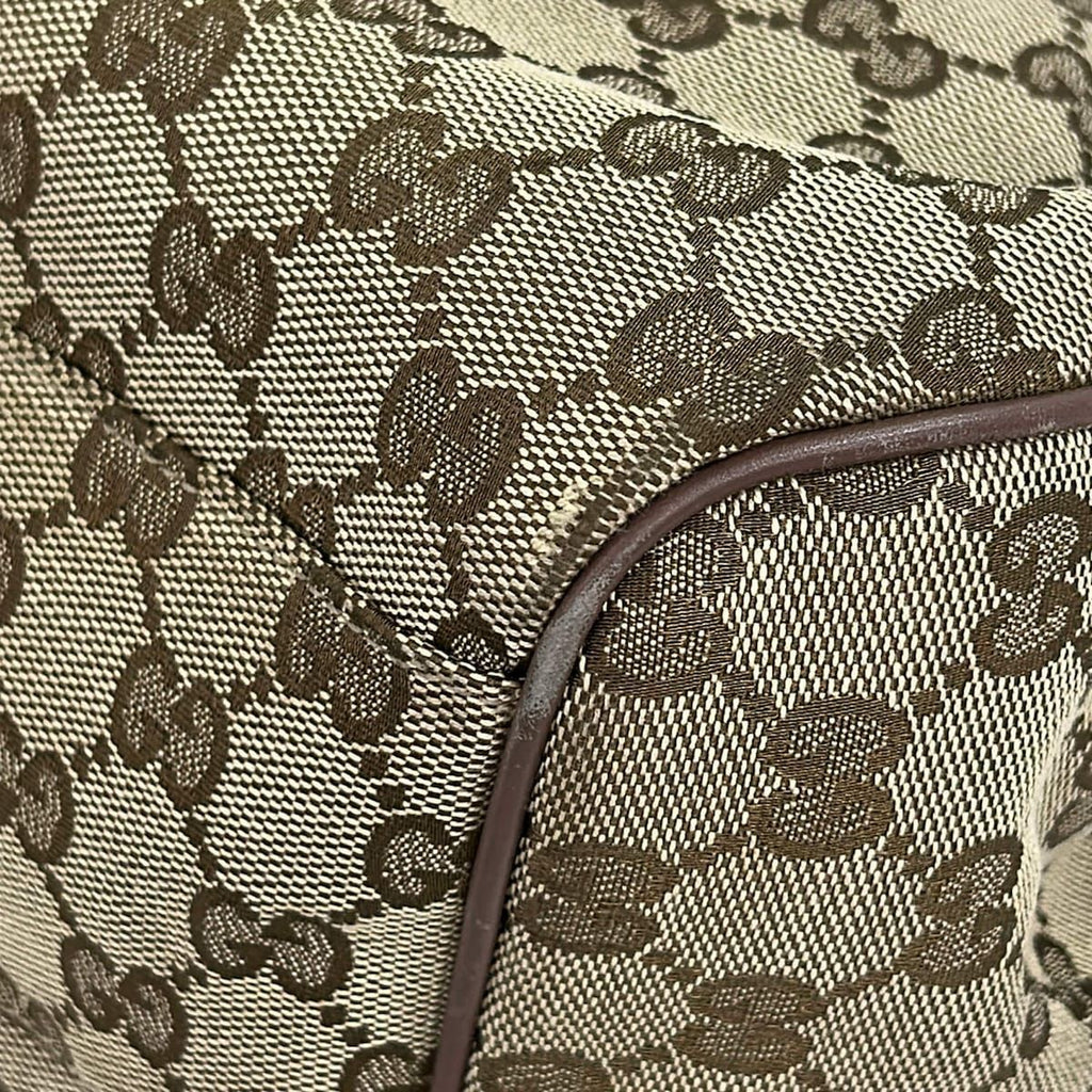 Gucci Tote Sookiegg Pattern Beige Leather — view 6