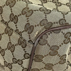Gucci Tote Sookiegg Pattern Beige Leather — view 6