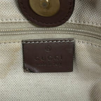 Gucci Tote Sookiegg Pattern Beige Leather — view 8