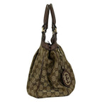 Gucci Tote Sookiegg Pattern Beige Leather — view 4