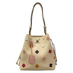 Louis Vuitton Shoulder Bag Lockme Bucket Light Beige Xmulticolor Leather