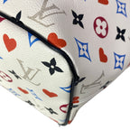 Louis Vuitton Tote Game on Neverfull MM Blanc — view 7