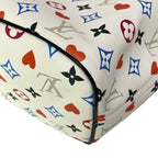 Louis Vuitton Tote Game on Neverfull MM Blanc — view 9