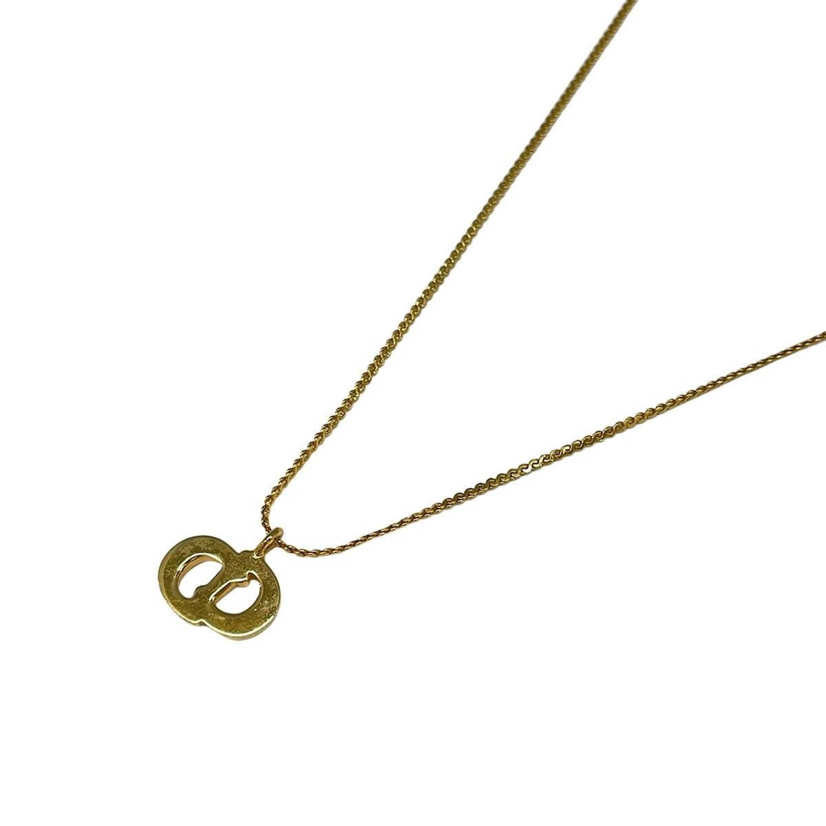 Dior Necklace Gold Clear — view 3