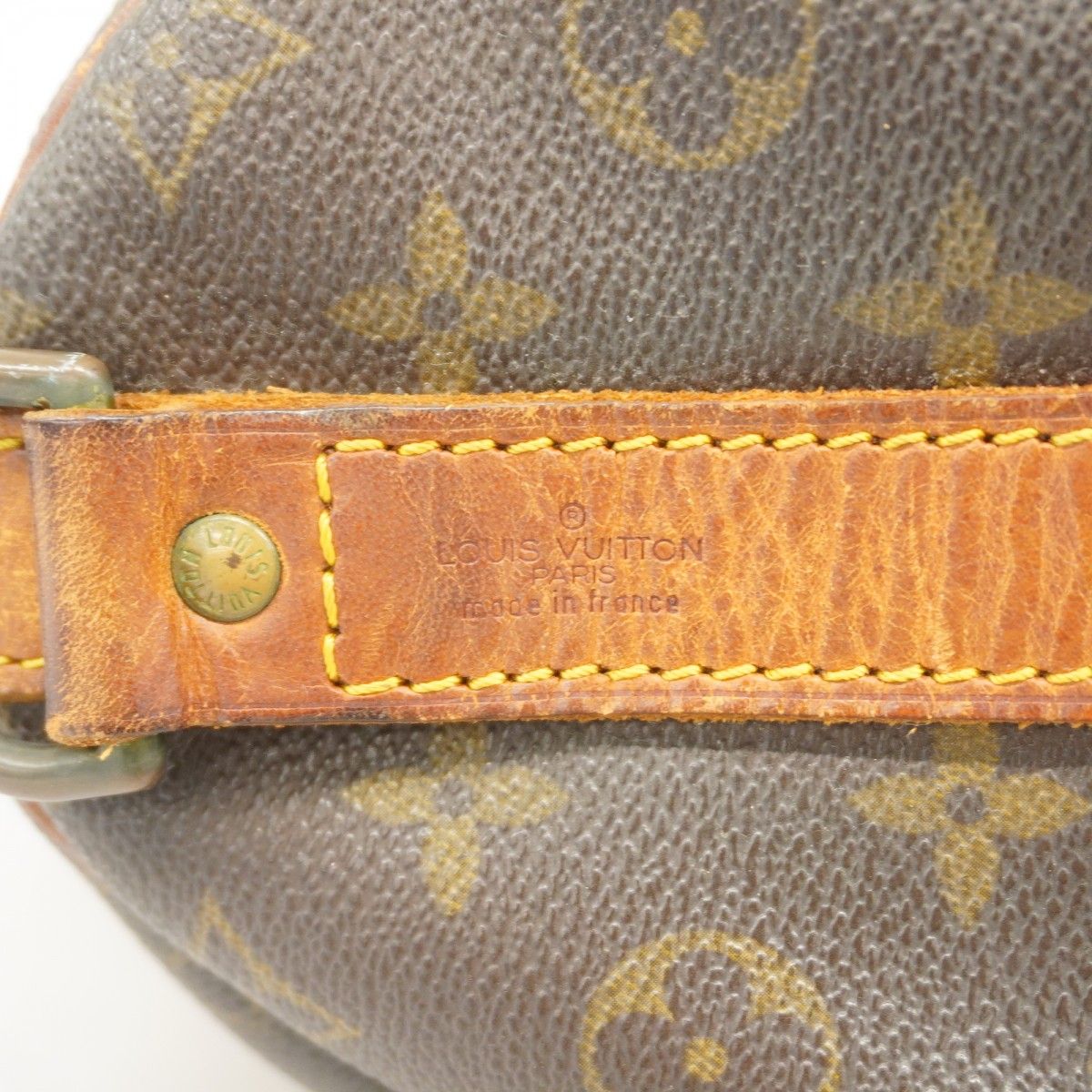 Louis Vuitton Boston Bag Monogram Keepall Bandouliere 55 Brown — view 5
