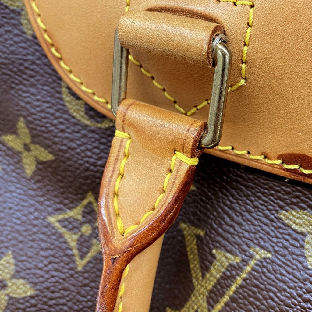 Louis Vuitton Handbag Monogram Deauville Brown — view 8