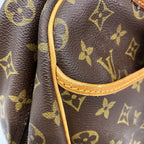 Louis Vuitton Handbag Monogram Deauville Brown — view 7