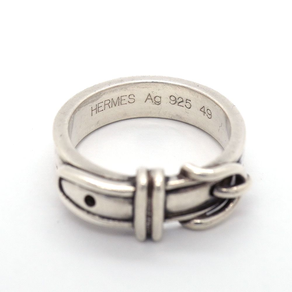 Hermes Ring Ceinture 925 Sterling Silver — view 4