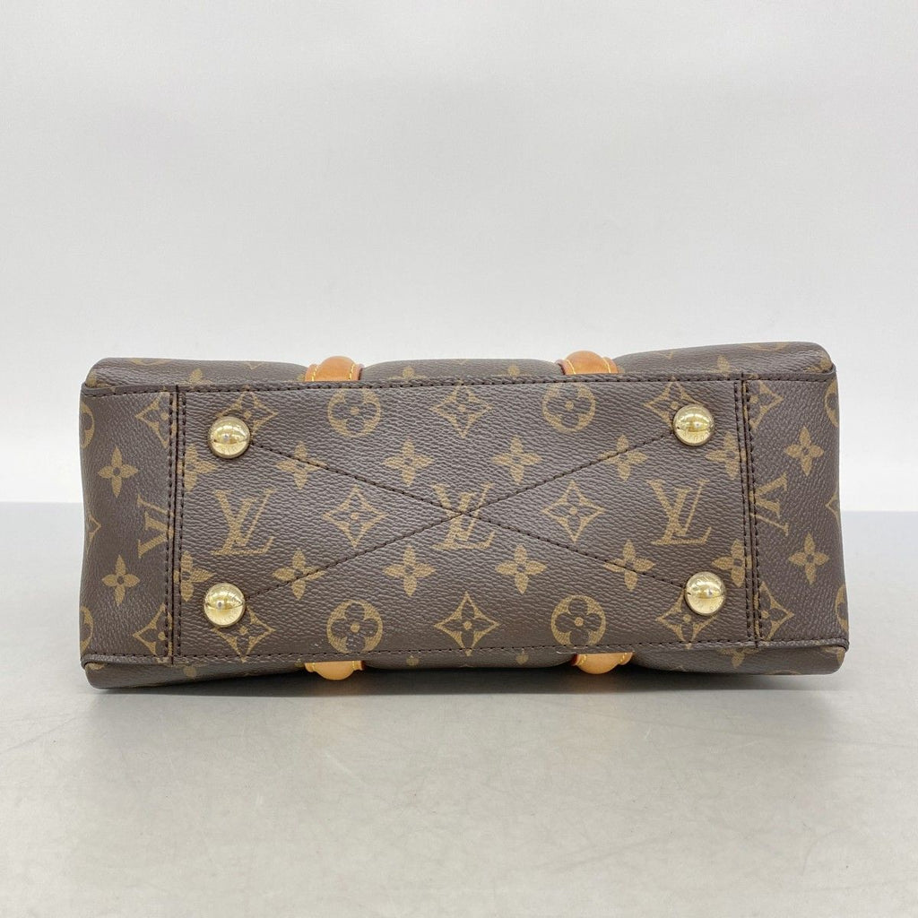 Louis Vuitton Handbag Monogram Soufflot BB Brown 2-Way — view 3